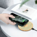 Custom Logo Bamboo Wireless Charging Pad | Premium Corporate Gifts and Custom Gifts
