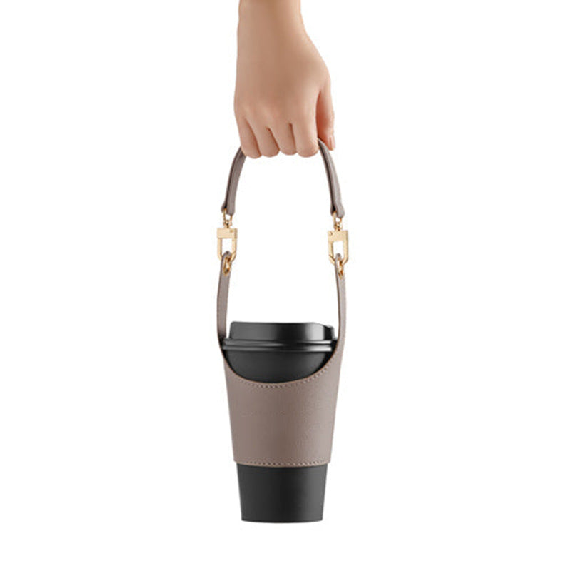 Custom Logo PU Leather European Drink Bag | Premium Corporate Gifts and Custom Gifts