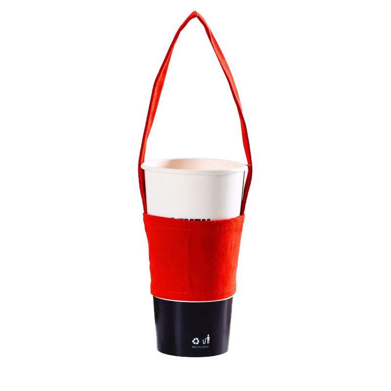 Custom Logo Canvas Cup Bag Drink Bag | Premium Corporate Gifts and Custom Gifts