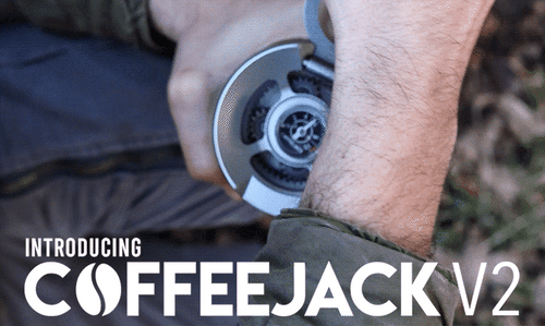 COFFEEJACK V2 - Gear Powered Portable Espresso Machine
